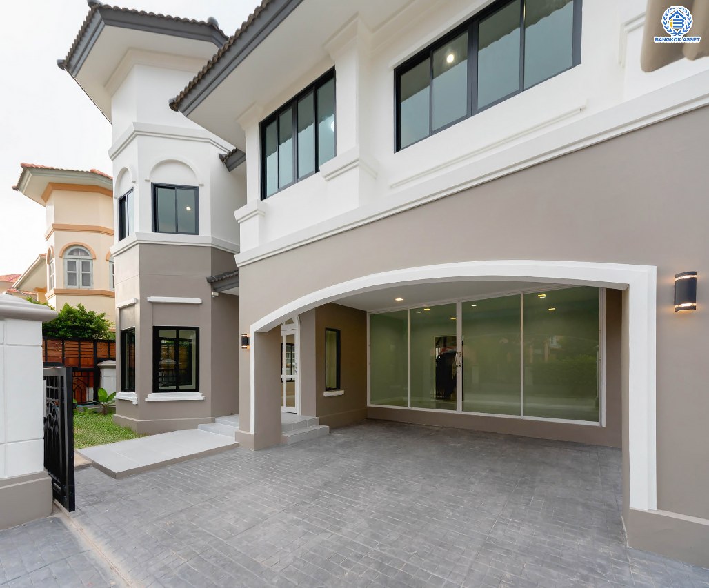 บ้านมือสองตกแต่งใหม่ ม.ภัสสร7 รัตนาธิเบศร์ พื้นที่กว้างกว่า 58.9 ตร.ว. รองรับทุกความสุข ฟังก์ชัน 3 ห้องนอน 3 ห้องน้ำ 2 ห้องอเนกประสงค์ จอดรถได้ 2 คัน บนทำเลเดินทางสะดวก ติดถนนใหญ่ ใกล้รถไฟฟ้า "สถานีบางพลู" เพียง 400 ม.